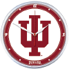 Indiana Hoosiers Round Clock