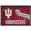 Indiana Hoosiers Framed Clock