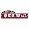 Indiana Hoosiers Street Sign